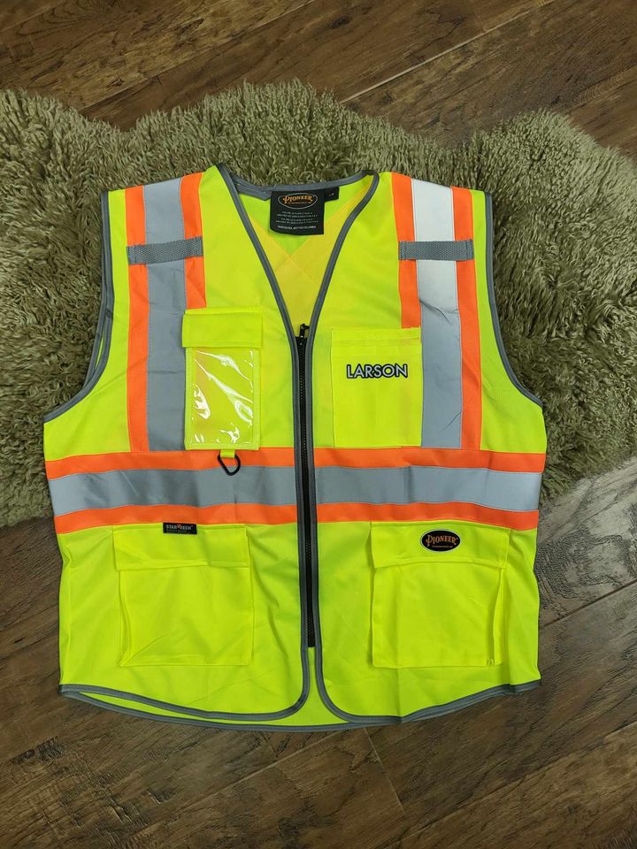 Personalized Safety Vest - Yellow image 0