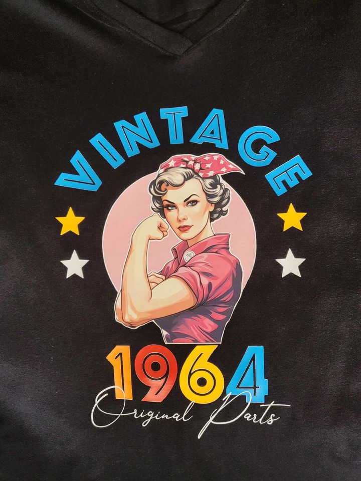 Custom Birthday V-Neck Shirt image 1