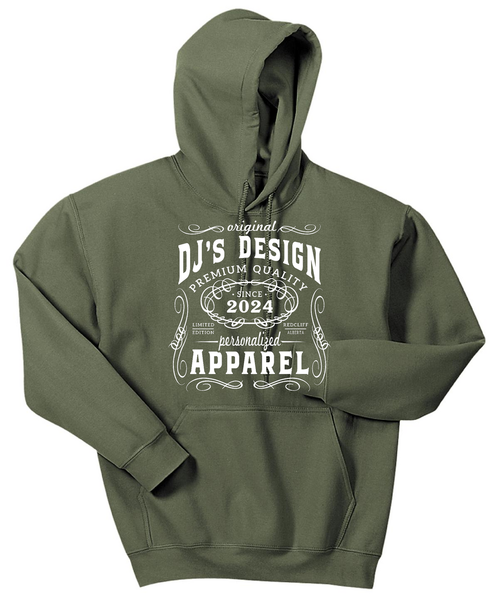 DJ's Design Premium Quality Pull-Over Hoodie image 1
