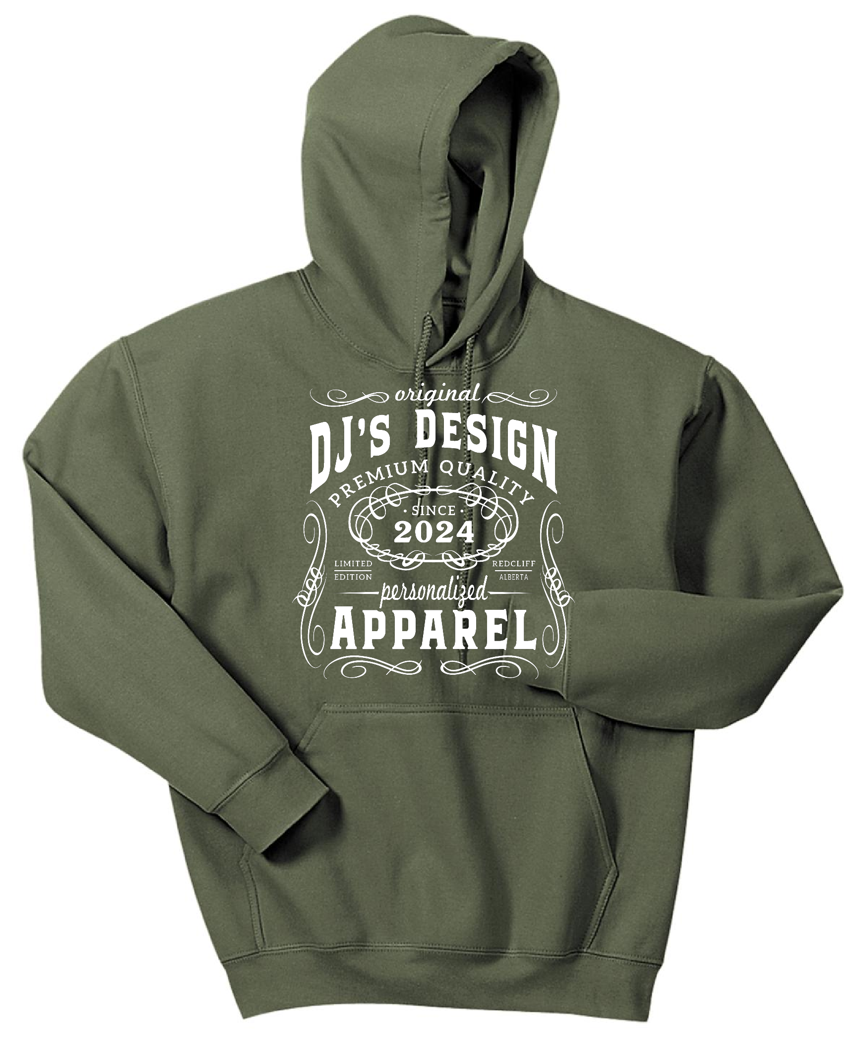 DJ's Design Premium Quality Pull-Over Hoodie image 1