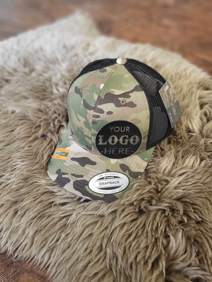 Multicam Snapback Cap image 0