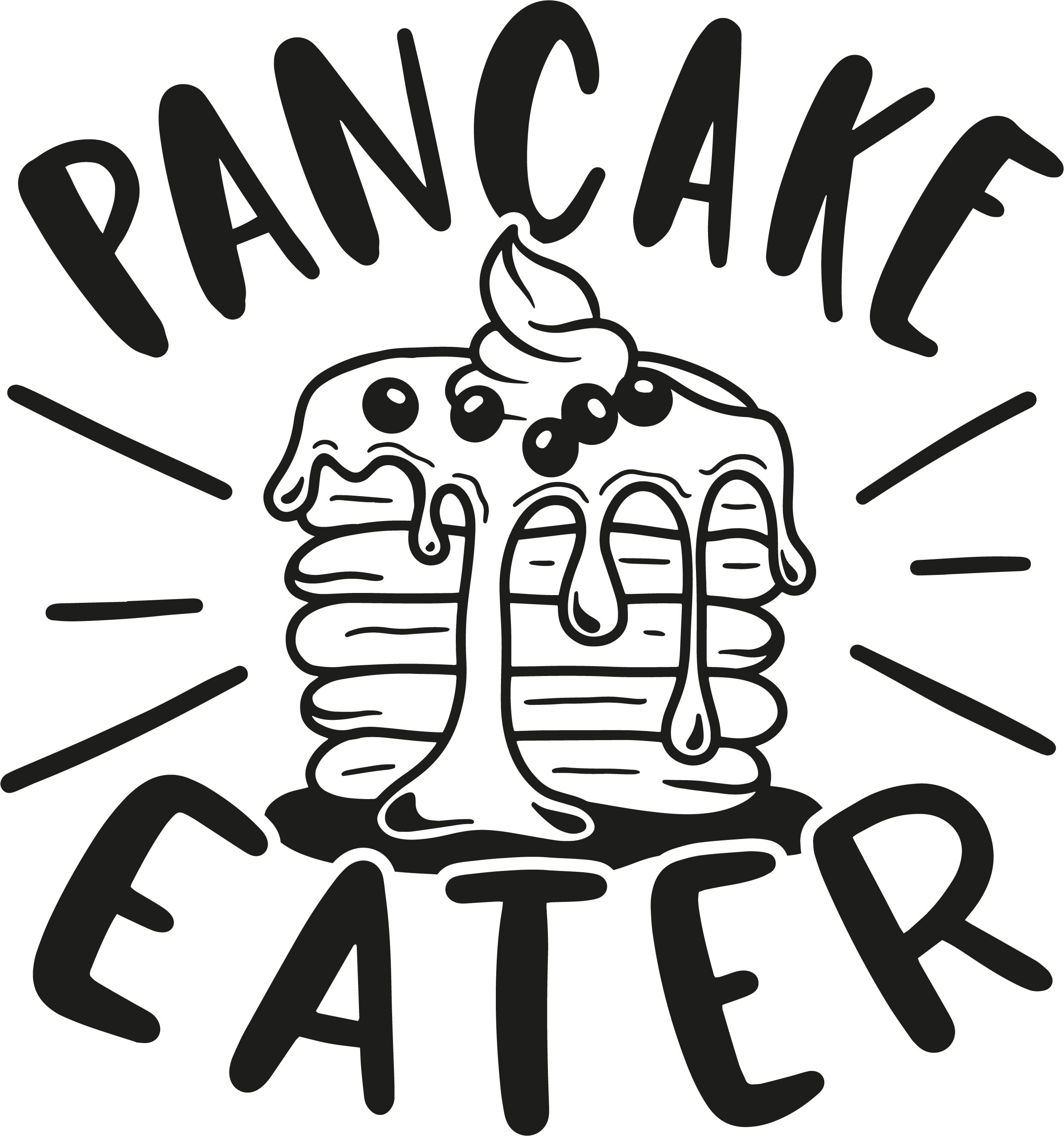 Pancake Eater T-Shirt image 0