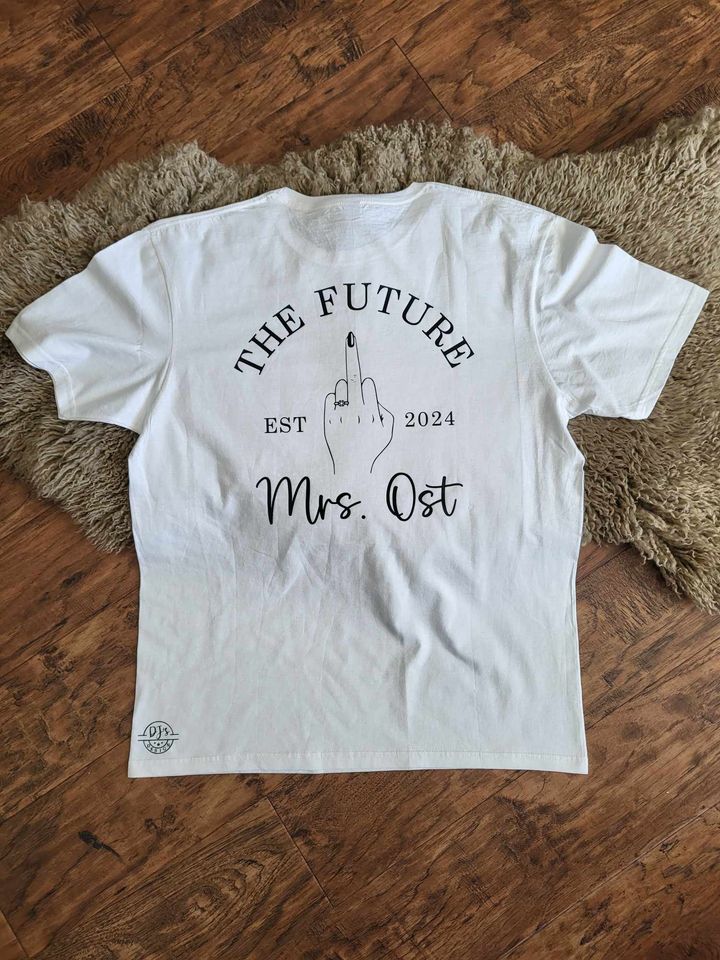 Personalized Engagement T-Shirt image 1